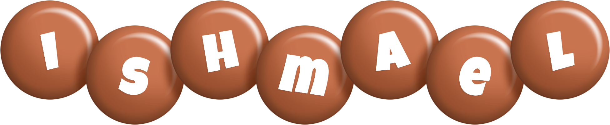 Ishmael candy-brown logo
