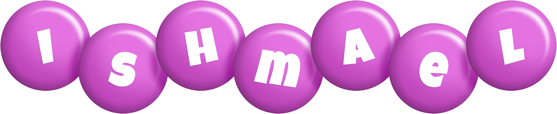 Ishmael candy-purple logo