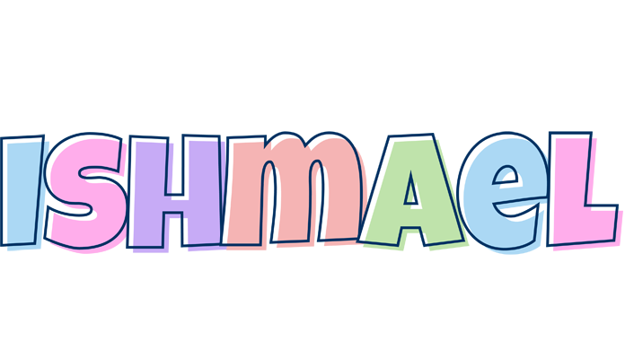 Ishmael pastel logo