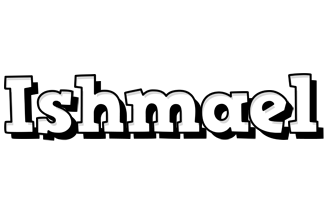 Ishmael snowing logo