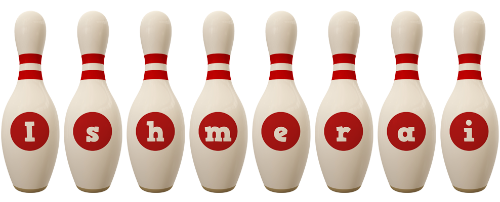 Ishmerai bowling-pin logo