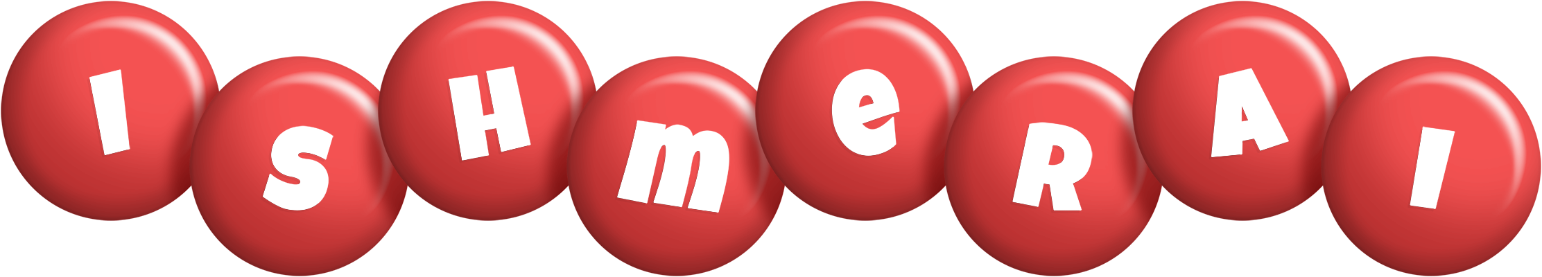 Ishmerai candy-red logo