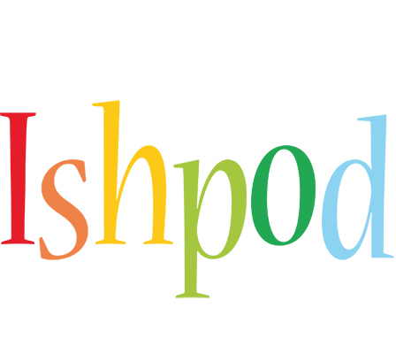 Ishpod birthday logo