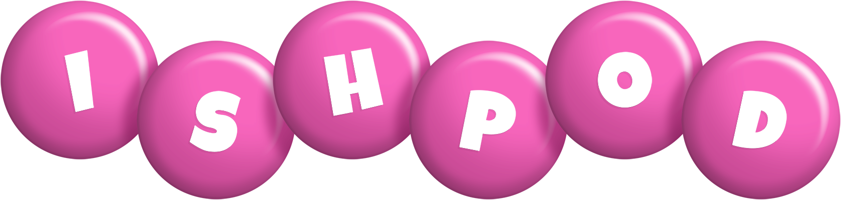 Ishpod candy-pink logo