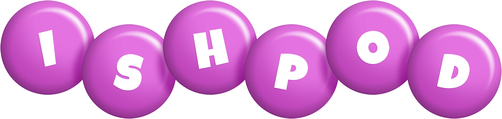 Ishpod candy-purple logo