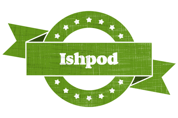 Ishpod natural logo