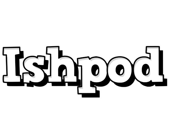 Ishpod snowing logo