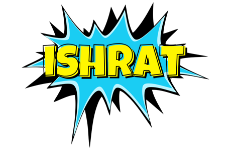 Ishrat amazing logo