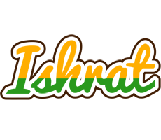 Ishrat banana logo