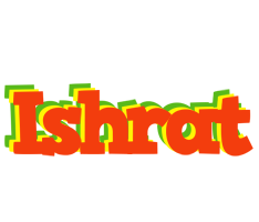 Ishrat bbq logo