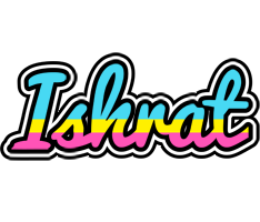 Ishrat circus logo