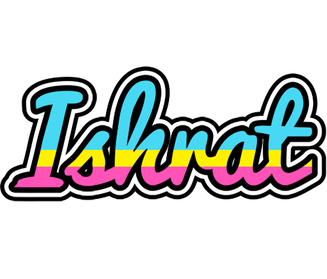Ishrat circus logo
