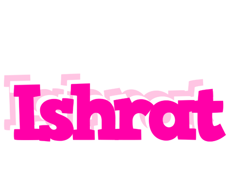 Ishrat dancing logo
