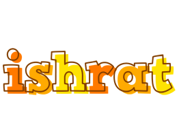 Ishrat desert logo