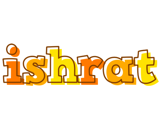 Ishrat desert logo