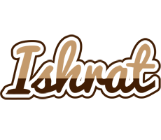 Ishrat exclusive logo