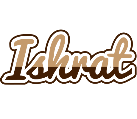 Ishrat exclusive logo