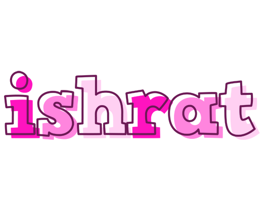 Ishrat hello logo