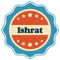 Ishrat labels logo