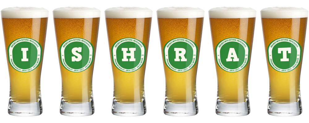 Ishrat lager logo