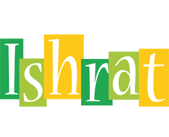 Ishrat lemonade logo