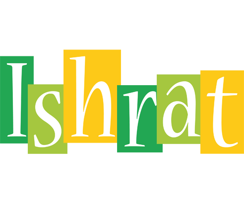 Ishrat lemonade logo