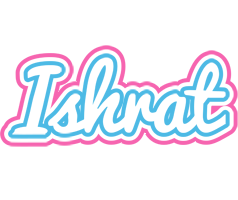 Ishrat outdoors logo