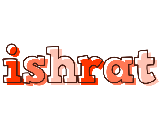 Ishrat paint logo