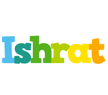 Ishrat rainbows logo