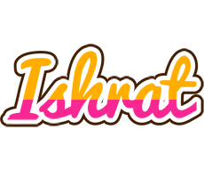 Ishrat smoothie logo