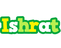 Ishrat soccer logo