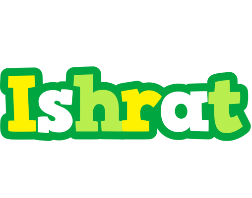 Ishrat soccer logo