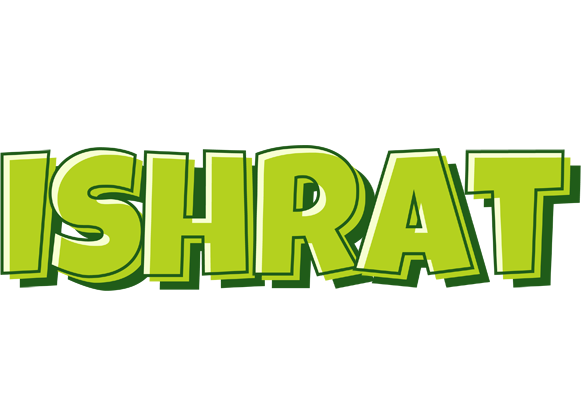 Ishrat summer logo