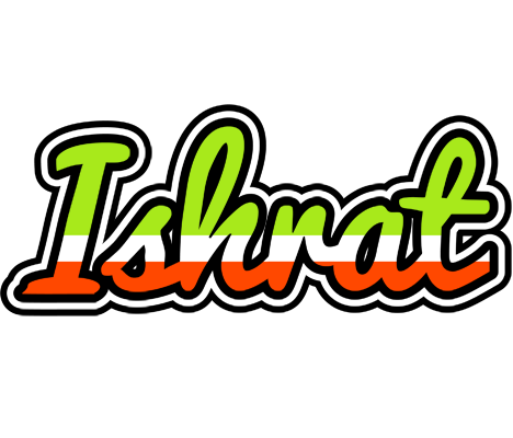 Ishrat superfun logo