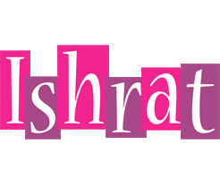 Ishrat whine logo