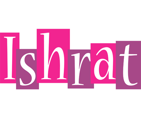 Ishrat whine logo