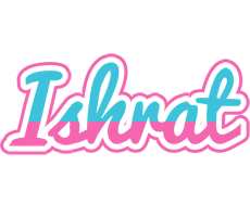 Ishrat woman logo