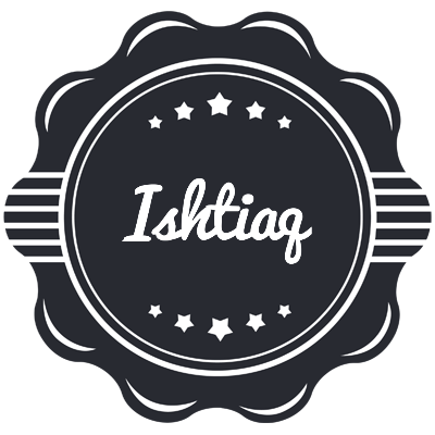 Ishtiaq badge logo