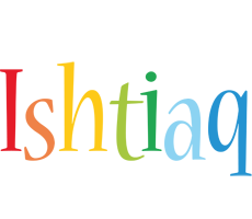 Ishtiaq birthday logo