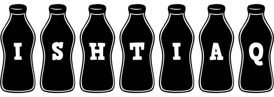 Ishtiaq bottle logo