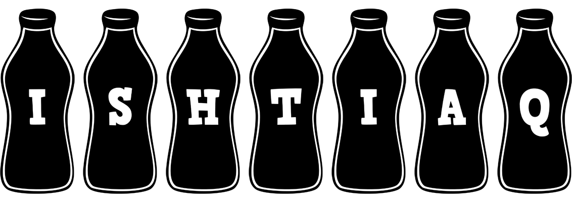 Ishtiaq bottle logo