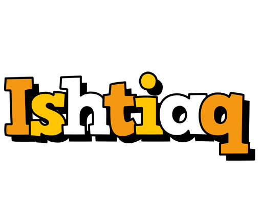 Ishtiaq cartoon logo