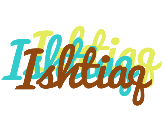 Ishtiaq cupcake logo