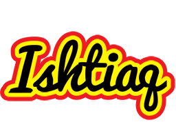 Ishtiaq flaming logo