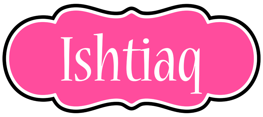 Ishtiaq invitation logo