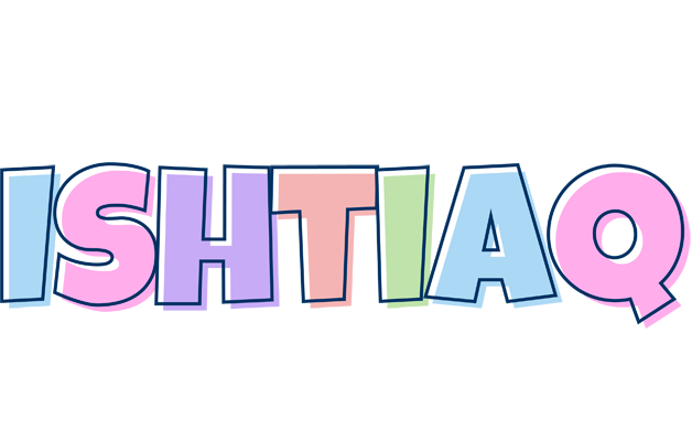 Ishtiaq pastel logo