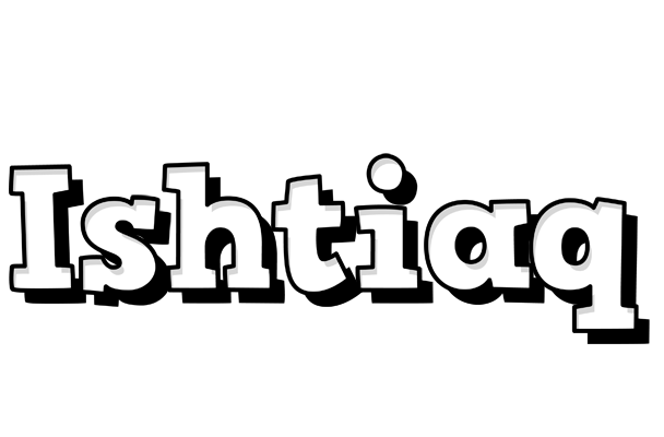 Ishtiaq snowing logo