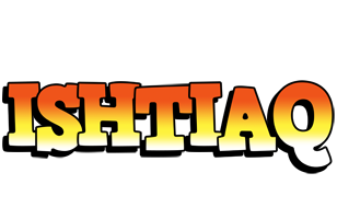 Ishtiaq sunset logo