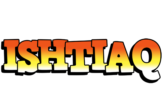 Ishtiaq sunset logo