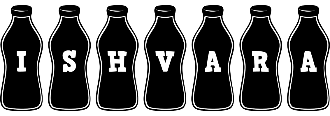 Ishvara bottle logo